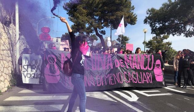Festa della donna: a Cagliari corteo 
