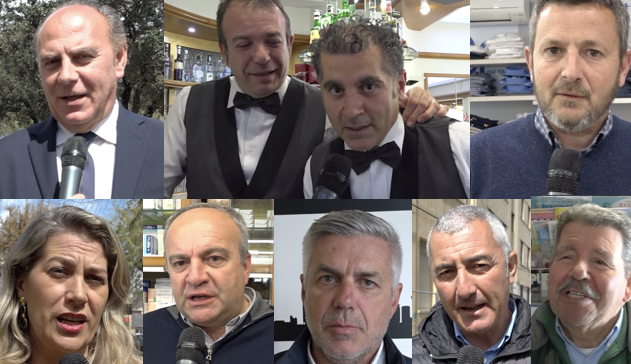 Gli auguri degli algheresi al neo presidente del Consiglio regionale Michele Pais. VIDEO