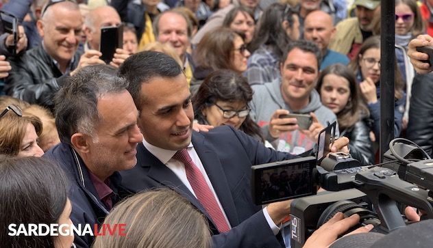 Il ministro Luigi Di Maio ad Alghero: ecco il suo intervento. Video e foto