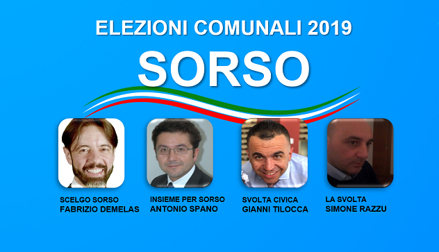 Elezioni Comunali a Sorso: tutte le liste e i candidati