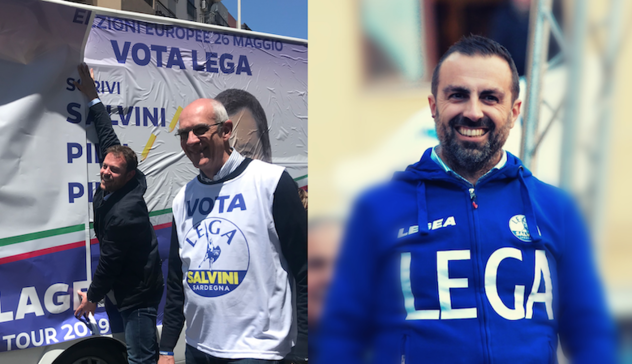 Ad Alghero l'ultima tappa del tour elettorale della Lega in vista delle elezioni europee