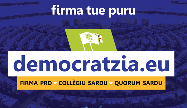 “Un collegio e un quorum sardi per le elezioni europee”, parte la raccolta firme di ProgRes