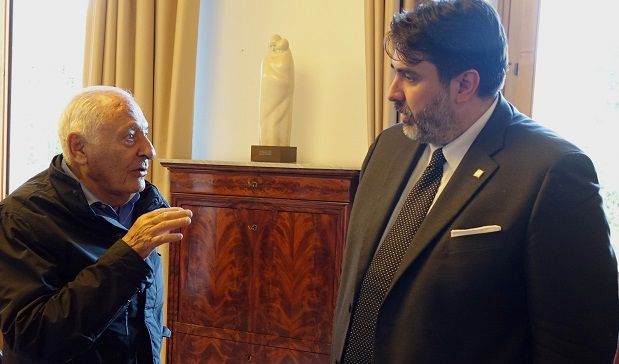 La musica in Sardegna: il governatore Solinas incontra Mogol