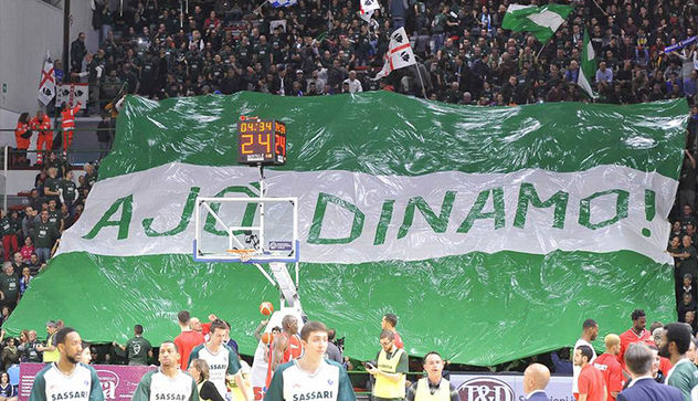 Febbre Dinamo: maxischermo in via Nenni per Gara 3 e Gara 4