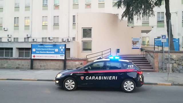 Ruba due portafogli in ospedale, i Carabinieri lo arrestano