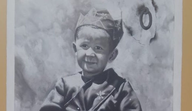“Bambino in festa per San Costantino 1949”, ecco il nuovo murale di Pozzomaggiore