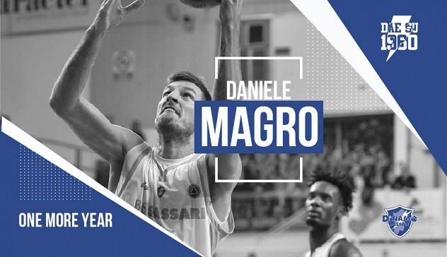 Dinamo, arriva la conferma di Daniele Magro 