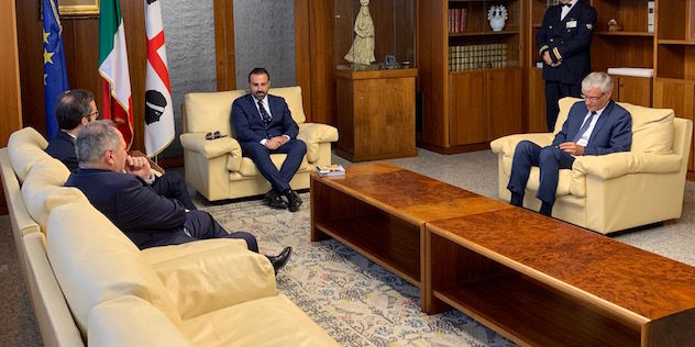 Sardegna e Catalogna nel segno della fratellanza, Pais incontra il delegato della Generalitat in Italia