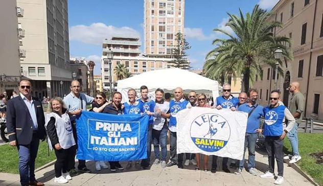 Anche in Sardegna la raccolta firme della Lega contro il Governo Conte Bis