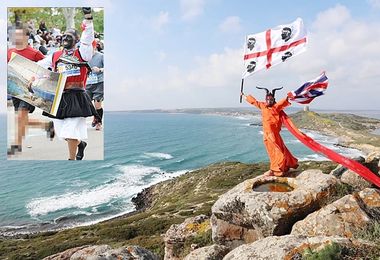 Andrea Mulas, 47 anni, di Oristano: “Con il costume di Oliena correrò alla Maratona di Palma di Maiorca per la mia meravigliosa terra”