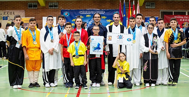 I piccoli campioncini di Kung Fu della Xuan Wu Institute primeggiano al Campionato internazionale in Spagna