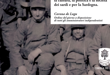 4 novembre. Corona de Logu: “I Comuni sardi si impegnino a riflettere sui fatti del 1915-18”