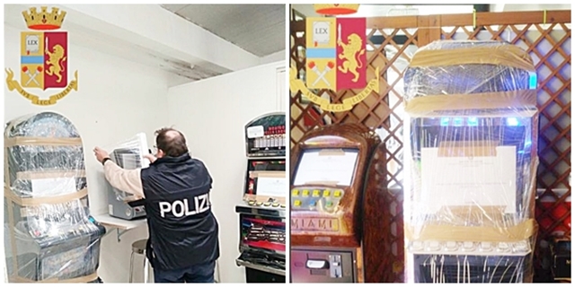 Blitz della Polizia nei locali dell’hinterland, sequestrate slot machine irregolari e maxi sanzioni da 100mila euro
