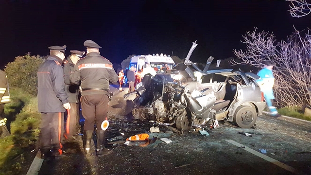 Terribile schianto a Ussana: i conducenti delle due auto ricoverati in codice rosso