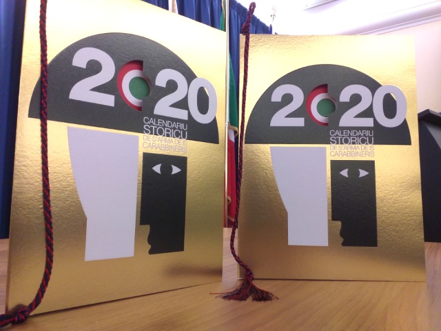 Carabinieri, presentato il calendario storico 2020 in lingua sarda