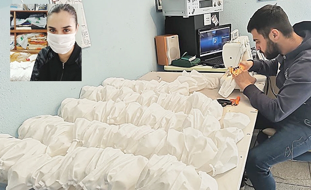 Coronavirus, migliaia di mascherine per medici e volontari: le realizzano Marco Marongiu e Luisanna Pili