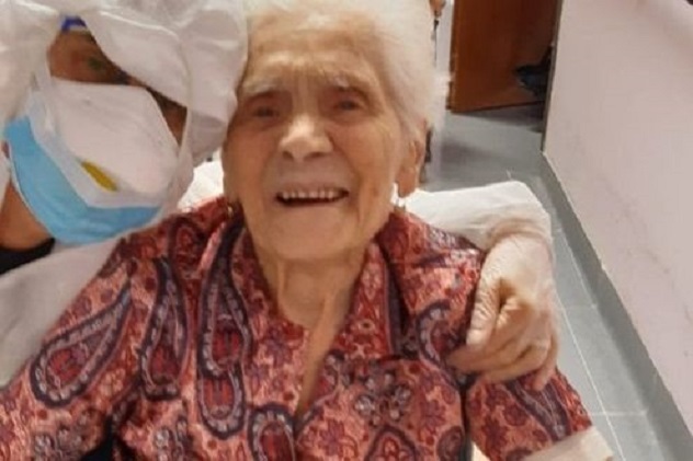 Nonna Ada, a 104 anni, ha sconfitto il coronavirus
