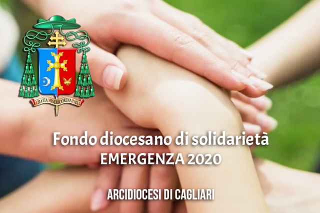 L'Arcivescovo Giuseppe Baturi istituisce un fondo diocesano di solidarietà per l'emergenza 2020