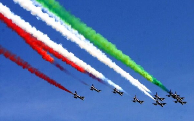Oggi a Cagliari lo spettacolo delle Frecce Tricolori
