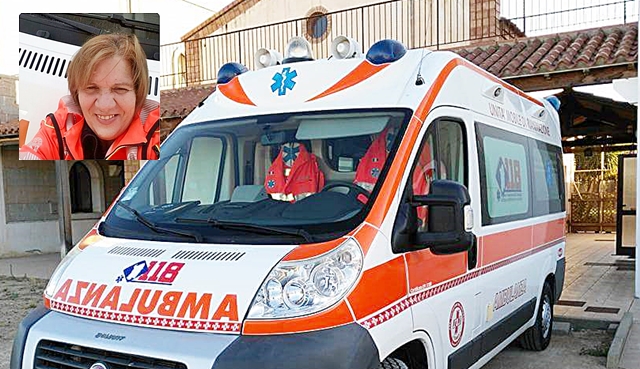 Lacrime per Lena Piga, l’instancabile volontaria del 118 Sos Onlus sconfitta da un maledetto tumore