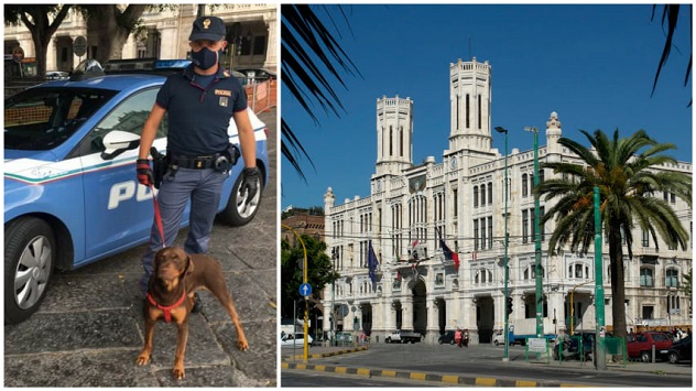 La Polizia salva il cagnolino Roul. Padrone denunciato per maltrattamento di animali