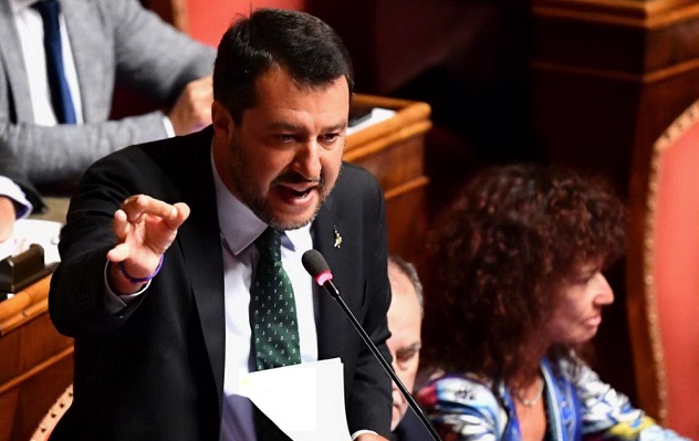 Lapsus Salvini: 
