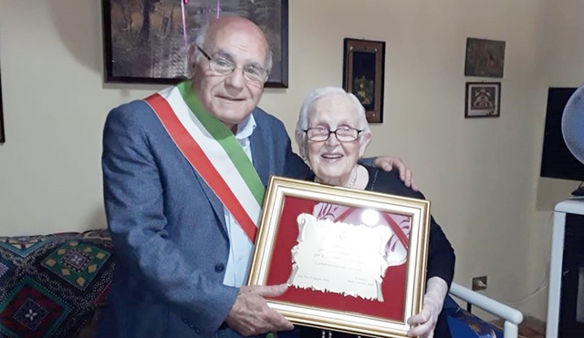 Auguri alla nonnina del paese: Gervasia Saiu è la nuova centenaria di San Vito