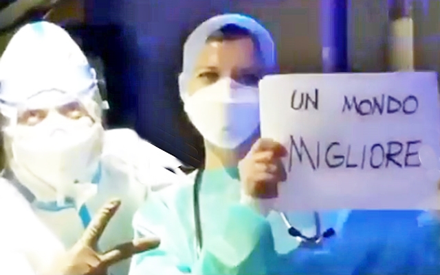 L’abbraccio di Vasco Rossi agli operatori sanitari: “Grazie a voi è un mondo migliore”