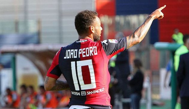 Il Cagliari si coccola Joao Pedro. Nessun brasiliano ha segnato quanto lui nei principali campionati europei