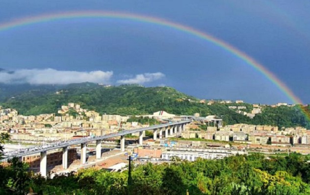 A Genova inaugurato il nuovo ponte San Giorgio, quasi due anni dopo la tragedia del Morandi