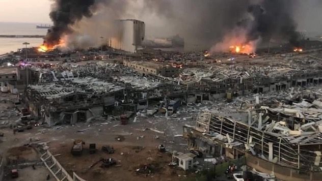 L’inferno a Beirut: oltre 4.000 feriti e più di cento morti