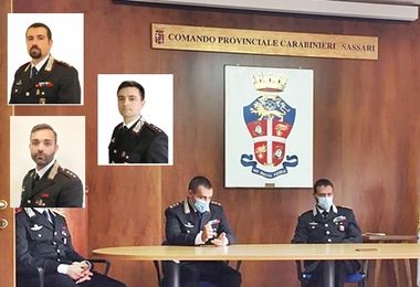 Nuovi incarichi al Comando Provinciale dei Carabinieri di Sassari