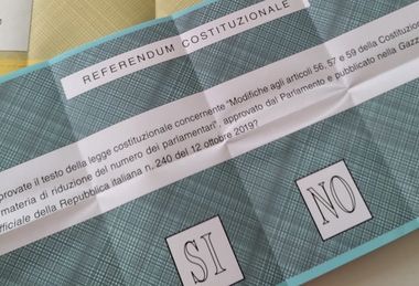 Referendum taglio parlamentari: in Sardegna il sì al 68,43 %, 31,57 % no