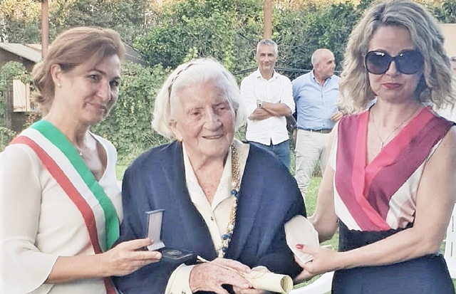 Maria Pampagnin è la nuova nonnina centenaria di Cagliari