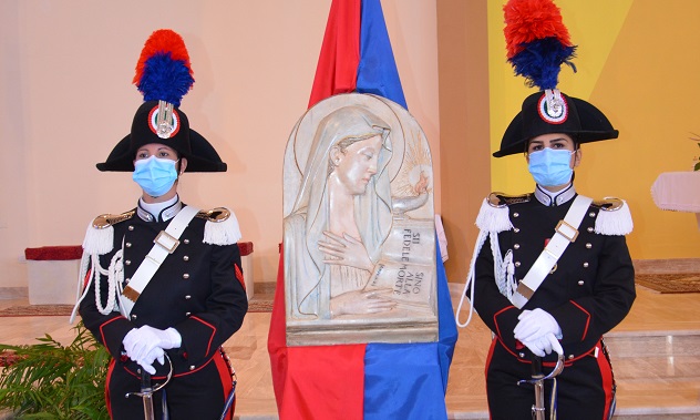 Oggi 21 novembre: si celebra la Madonna Virgo Fidelis, patrona dell’Arma 