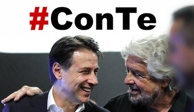 Sostegno a Conte. Grillo lancia l'hashtag #ConTe