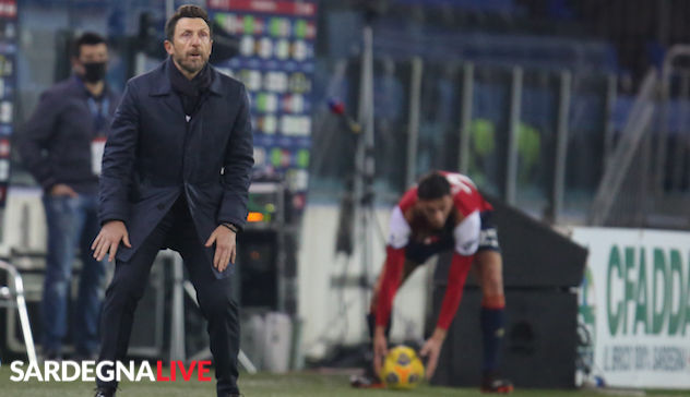 Cagliari-Milan 0-2, Ibrahimovic inguaia ulteriormente Di Francesco 