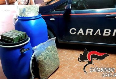 Nascondeva 12,5 kg di marijuana, 45enne fermato dai carabinieri