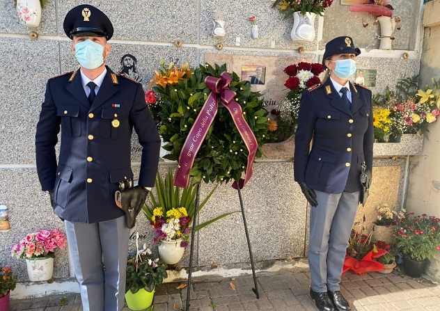Cagliari. Polizia di Stato: cerimonia in ricordo del Sostituto Commissario Maurilio Vargiu