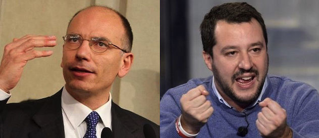 Maggioranza, ancora tensione tra Letta e Salvini