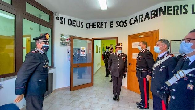 Il Comandante Interregionale Carabinieri in visita al Comando provinciale di Nuoro
