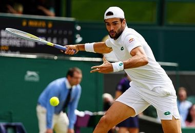 Wimbledon, Berrettini si arrende a Djokovic in finale