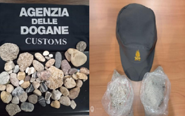 Sanzionati 11 turisti all'aeroporto di Cagliari: nascondevano sabbia, ciottoli e conchiglie