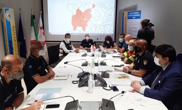 Incendi. Curcio a Cagliari: il capo della Protezione civile incontra Solinas e Belloi