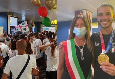Tokyo. Lorenzo Patta è tornato in Sardegna: l’emozione del ritorno a casa con la medaglia d’oro 