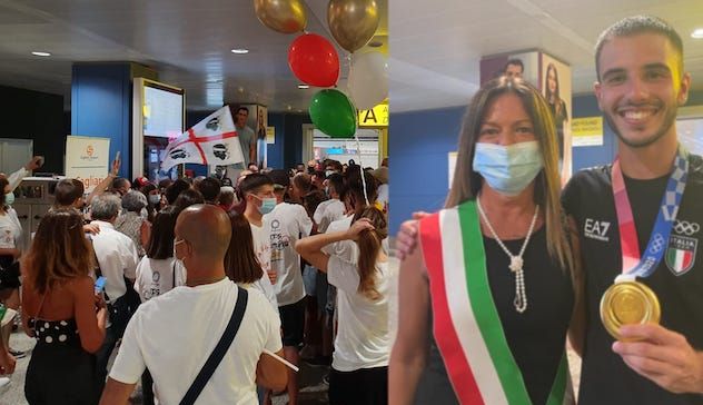 Tokyo. Lorenzo Patta è tornato in Sardegna: l’emozione del ritorno a casa con la medaglia d’oro 