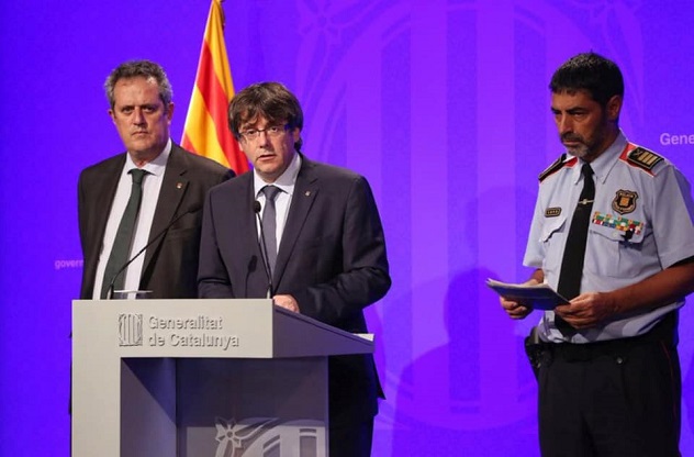 Conferenza stampa di Puigdemont alle 19 ad Alghero