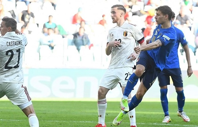 L'Italia batte il Belgio ed è terza in Nations League: Barella ancora protagonista