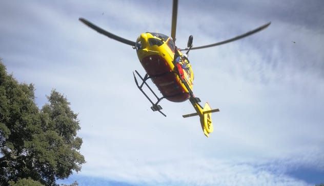 Incidente sulla statale 389 tra Ozieri e Pattada: donna trasportata in elicottero a Olbia