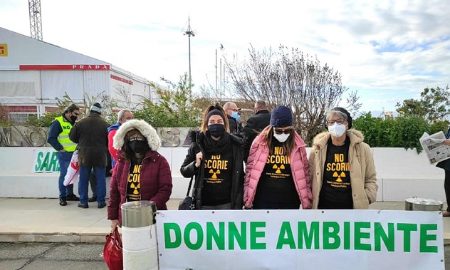 Cambiamenti climatici, sit-in degli ambientalisti sardi a Roma